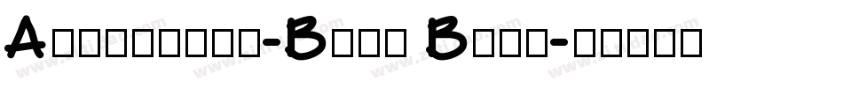 Architect-Bold Bold字体转换